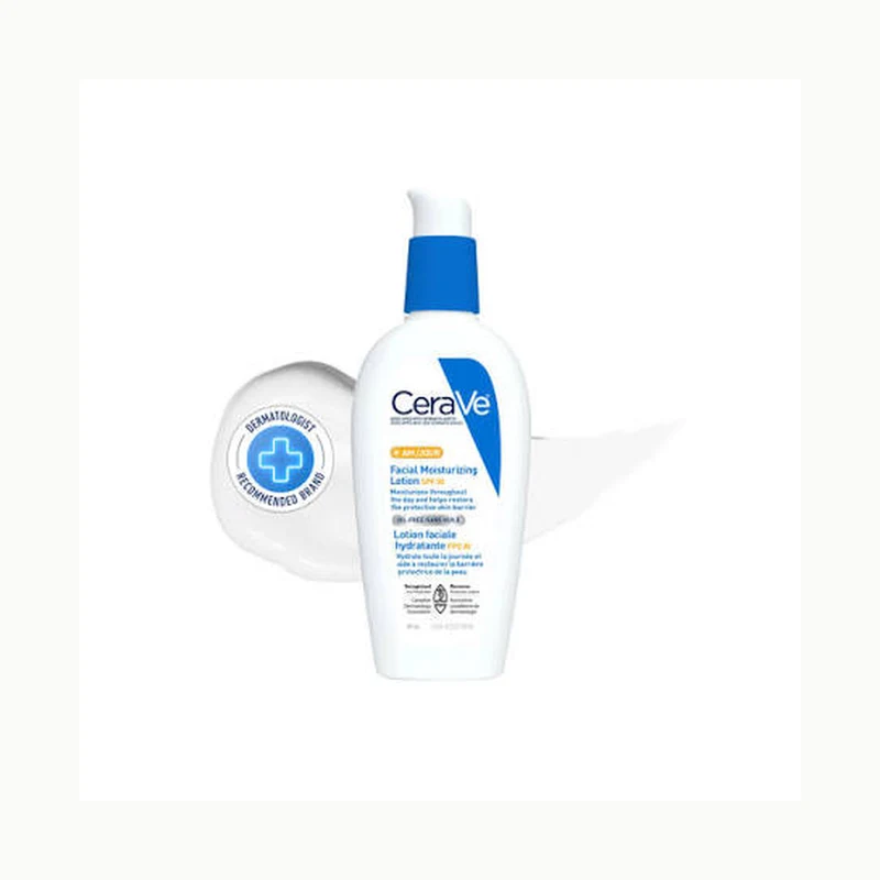 CeraVe AM Facial Moisturizing Lotion with SPF 30 — product image