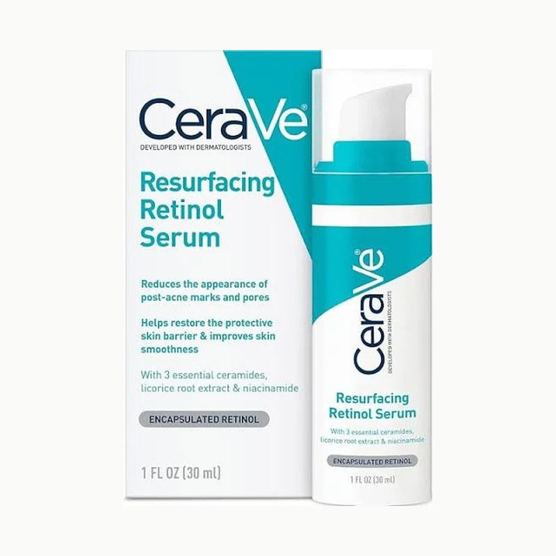CeraVe Resurfacing Retinol Serum 1oz Post-Acne Marks — product image