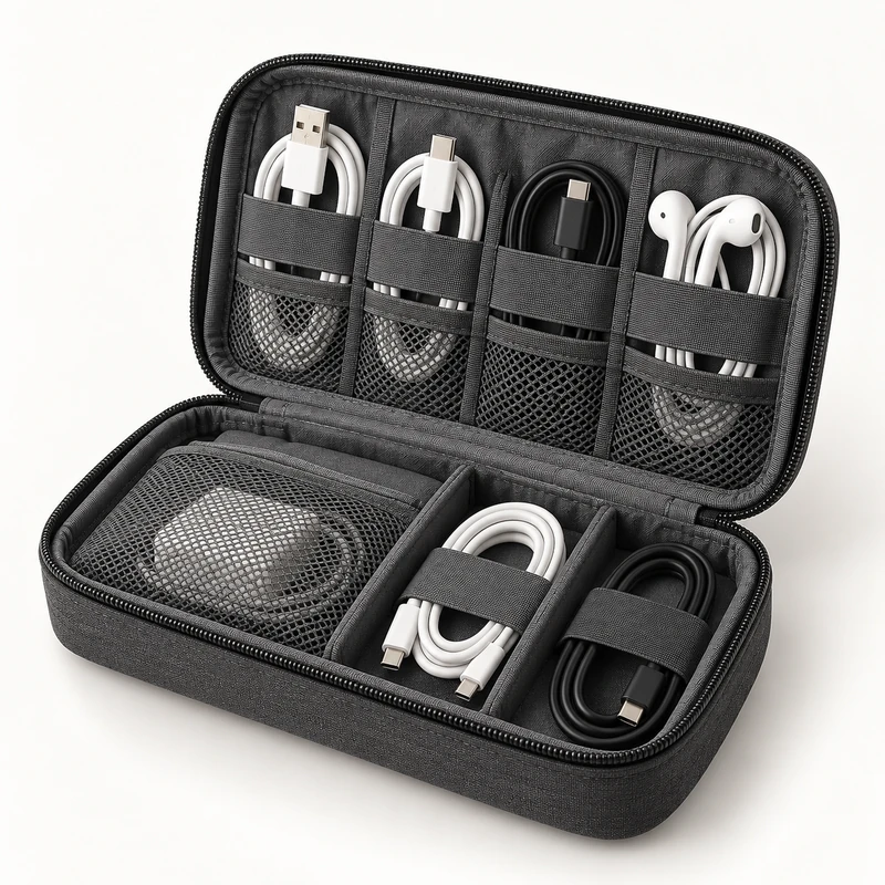 Travel Cable Organizer — design preview