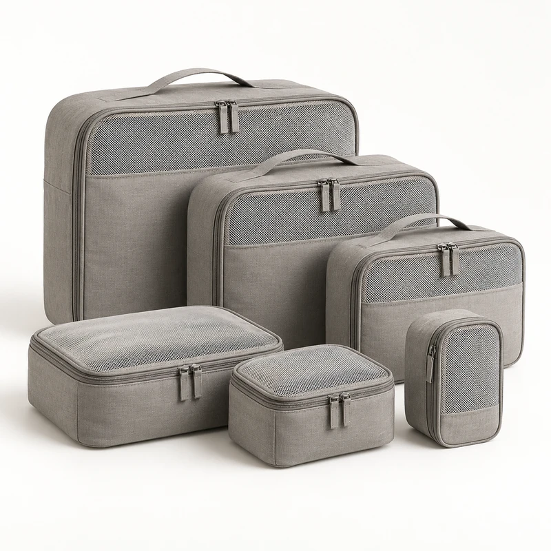 Travel Packing Cubes — design preview