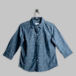 Organic Cotton Button-Down Linen Shirt